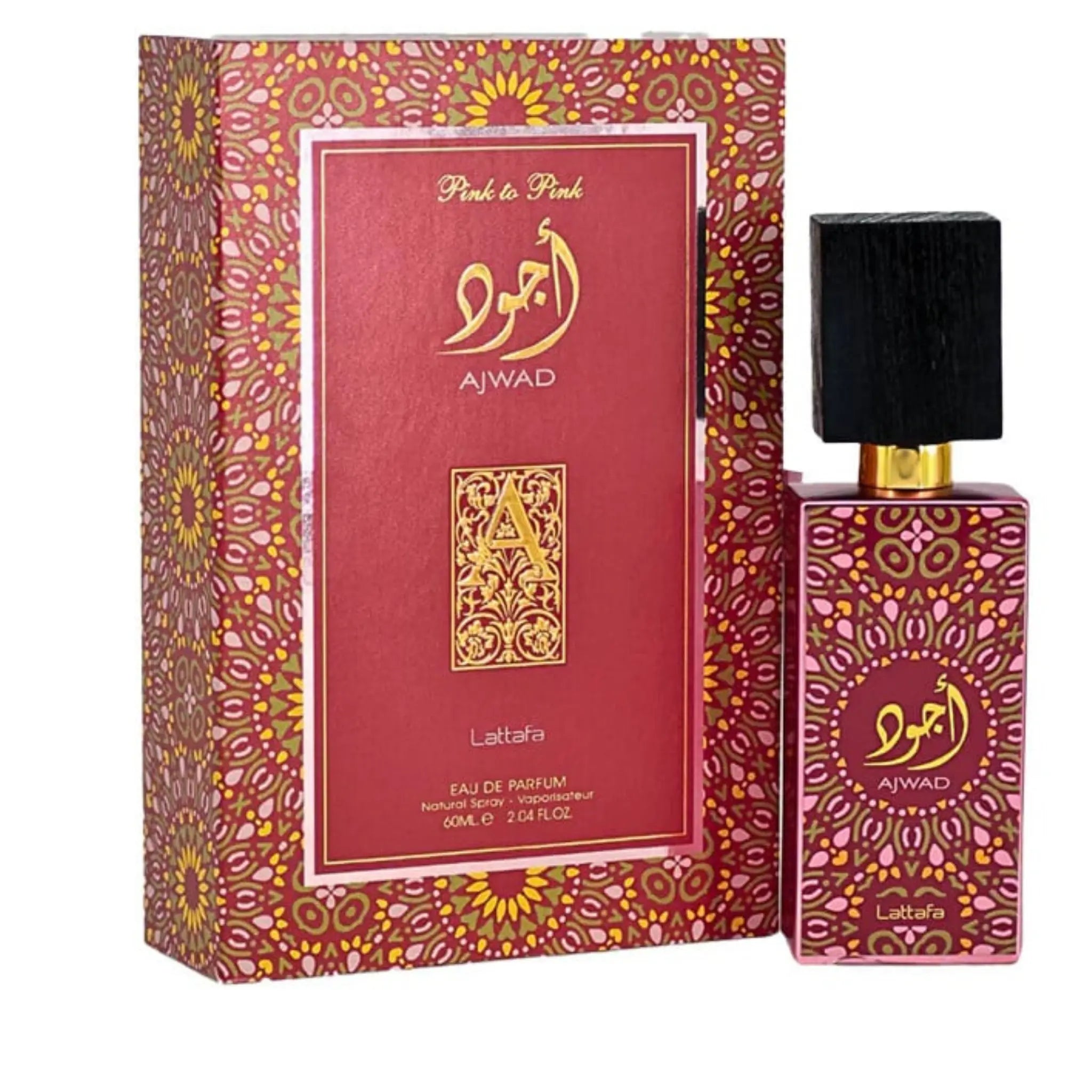 Ajwad Pink to Pink Eau de Parfum for Everyone Lattafa