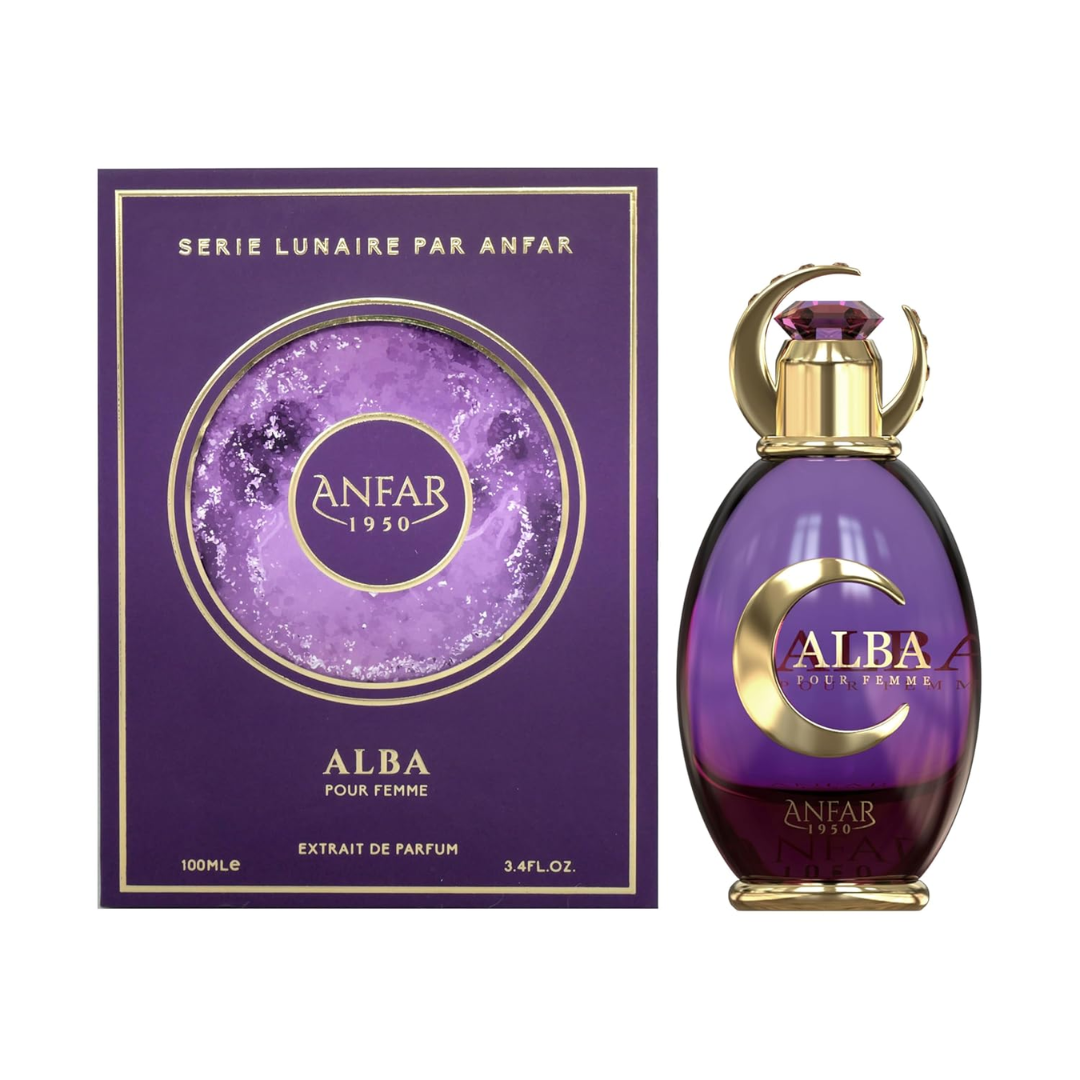 1950 ALBA Extrait De Parfum for Women – Elegant & Alluring Fragrance, 3.4 oz