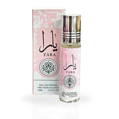 Lattafa Yara Roll-On Perfume for Women – 0.34 Fl Oz | Long-Lasting & Elegant Arabian Fragrance