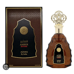 Amber Extreme Eau de Parfum – 100ML (3.4 fl oz) | Unisex Fragrance with Pheromones | Long-Lasting Luxury Scent | Authentic Arabian Perfume