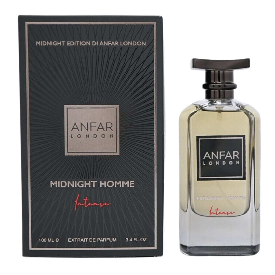 Anfar Midnight Homme Intense Extrait de Parfum – Long-Lasting Luxury Fragrance for Men