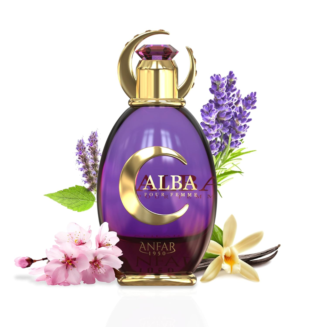 1950 ALBA Extrait De Parfum for Women – Elegant & Alluring Fragrance, 3.4 oz